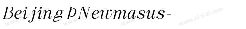 Beijing | Newmasus字体转换 Beijing | Newmasus字体转换